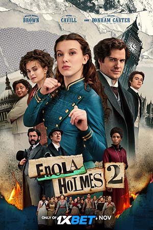  Enola Holmes 2 (2022) Hindi [Voice Over] Full Movie WEB-DL 720p [1GB]