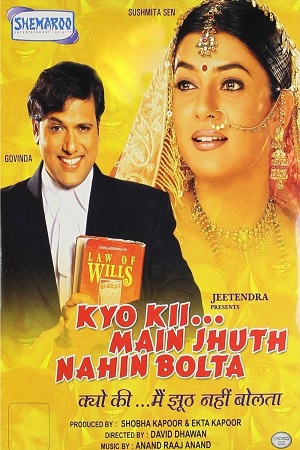  Kyo Kii… Main Jhuth Nahin Bolta (2001) Hindi Full Movie WEB-DL 480p [400MB] | 720p [1.2GB] | 1080p [4GB]