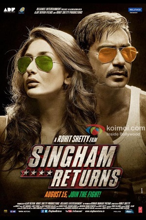  Singham Returns (2014) BluRay Hindi Full Movie 480p [400MB] | 720p [1.2GB] | 1080p [4GB]