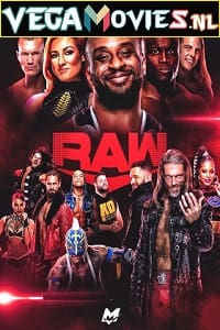  WWE Monday Night Raw 24th January (2022) English Full WWE Show 480p [550MB] | 720p [1GB] HDRip